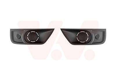 VAN WEZEL Bumper grill Article number: 4399598 cheaply