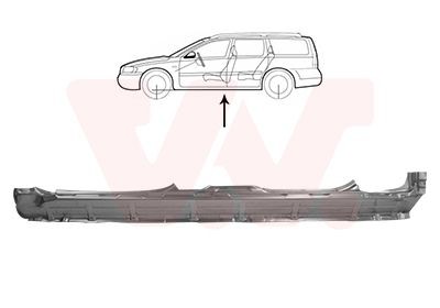 VAN WEZEL Rocker panel Article number: 5931103 cheaply