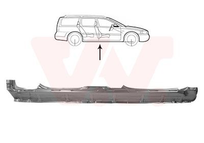 VAN WEZEL Rocker panel Article number: 5931104 cheaply