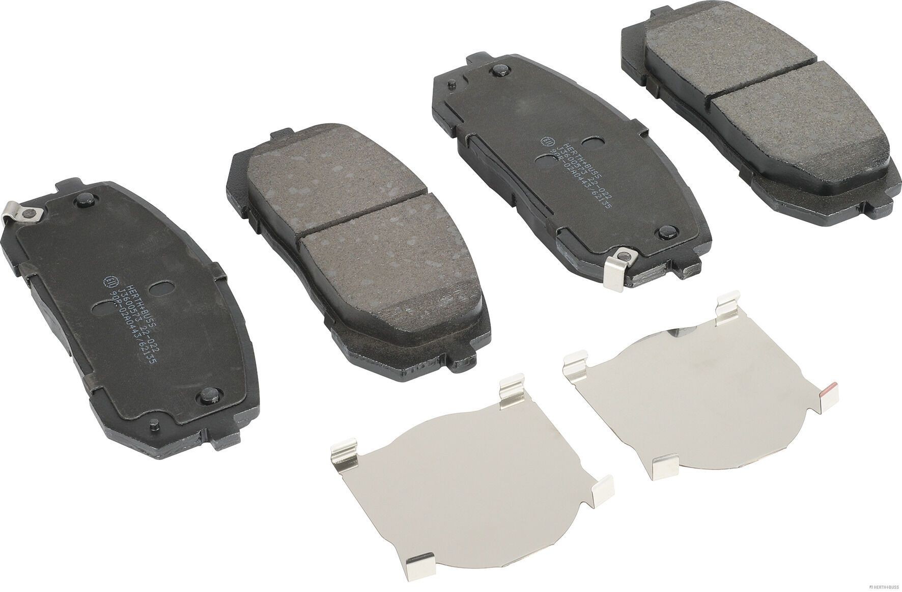 HERTH+BUSS JAKOPARTS Brake pad set Article number: J3600573 cheaply