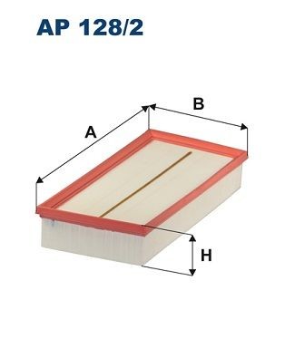 FILTRON Air filter Article number: AP 128/2 cheaply