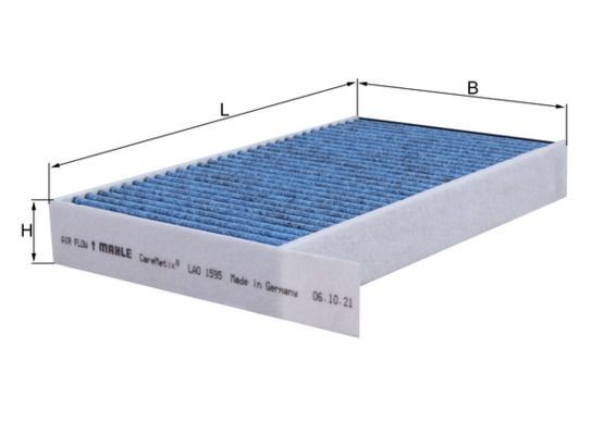 MAHLE ORIGINAL Pollen filter Article number: LAO 1595 cheaply