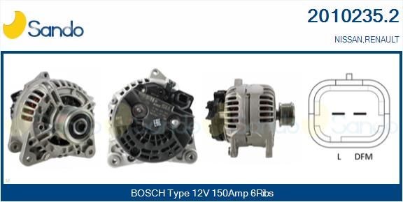 SANDO Air conditioning compressor Article number: SAC65005.1 cheaply