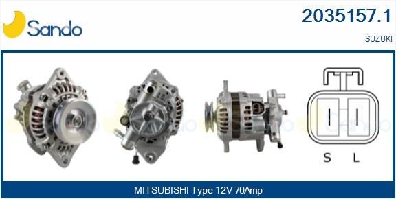 SANDO Wiper motor Article number: SWM10113.0 cheaply