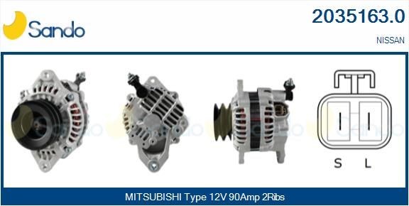 SANDO Wiper motor Article number: SWM15444.1 cheaply