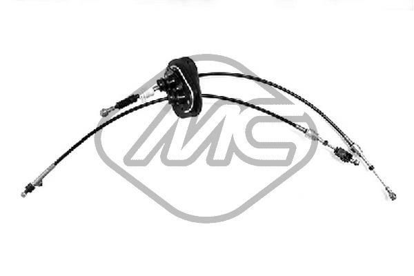Metalcaucho 86077 Cable, manual transmission DUCATO 2.8 JTD 4x4 128 PS Diesel