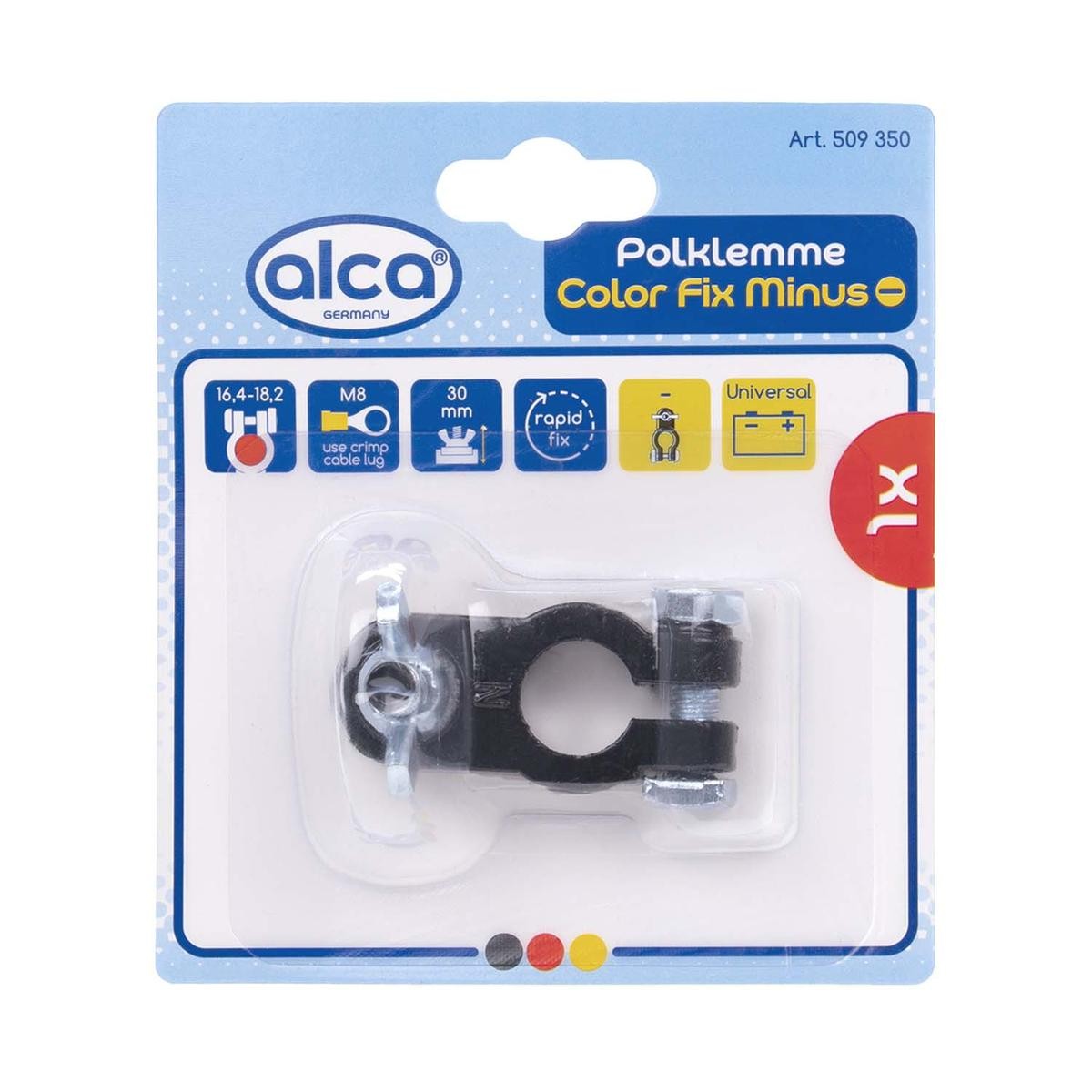 ALCA 509350 Battery Post Clamp KORANDO 2.0 MPi 150 PS Petrol