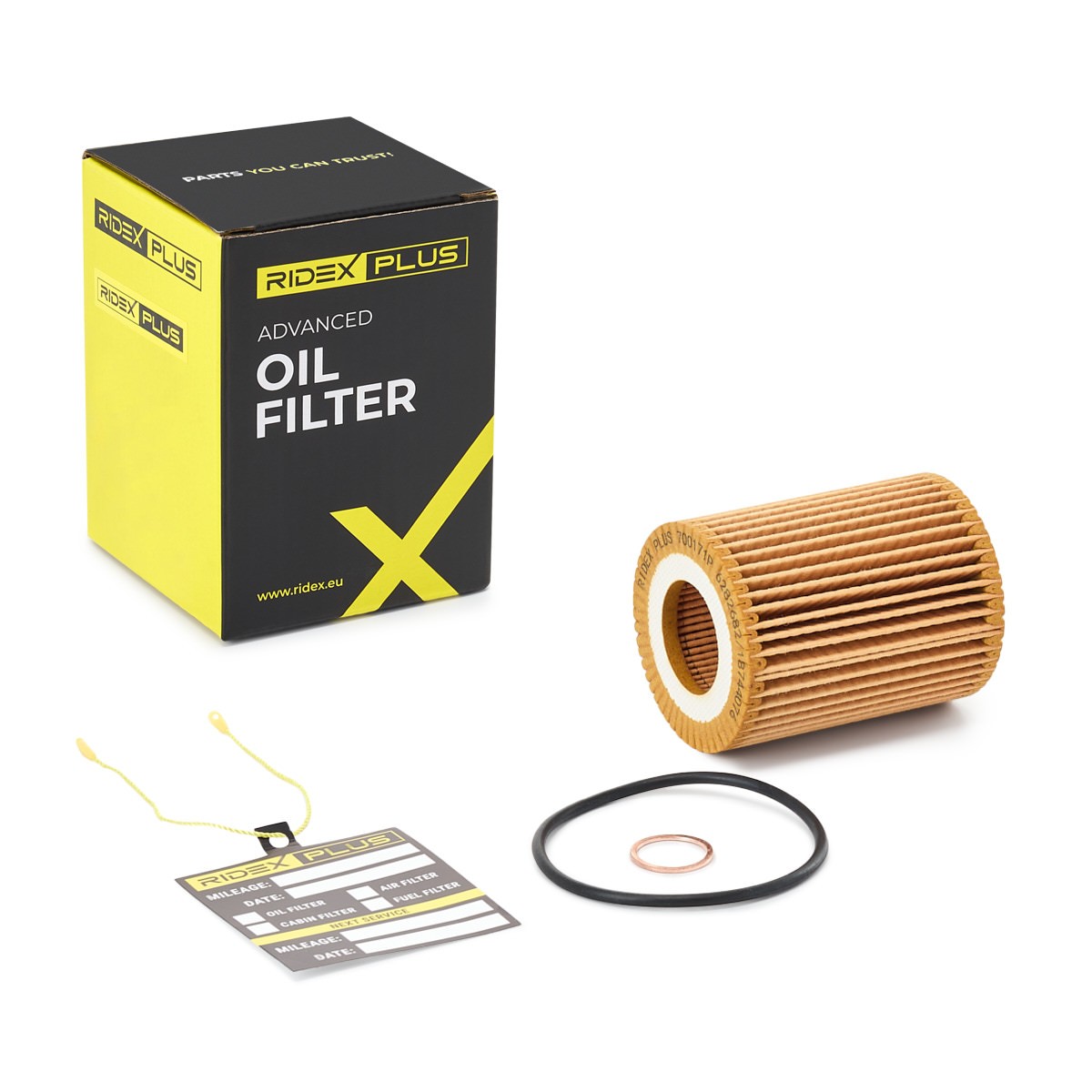 RIDEX PLUS Oil filter Article number: 7O0171P cheaply