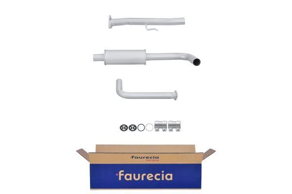 HELLA Middle silencer Article number: 8LC 366 023-231 cheaply