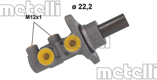 METELLI Peapiduri silinder Artikli number: 05-1219 soodsalt
