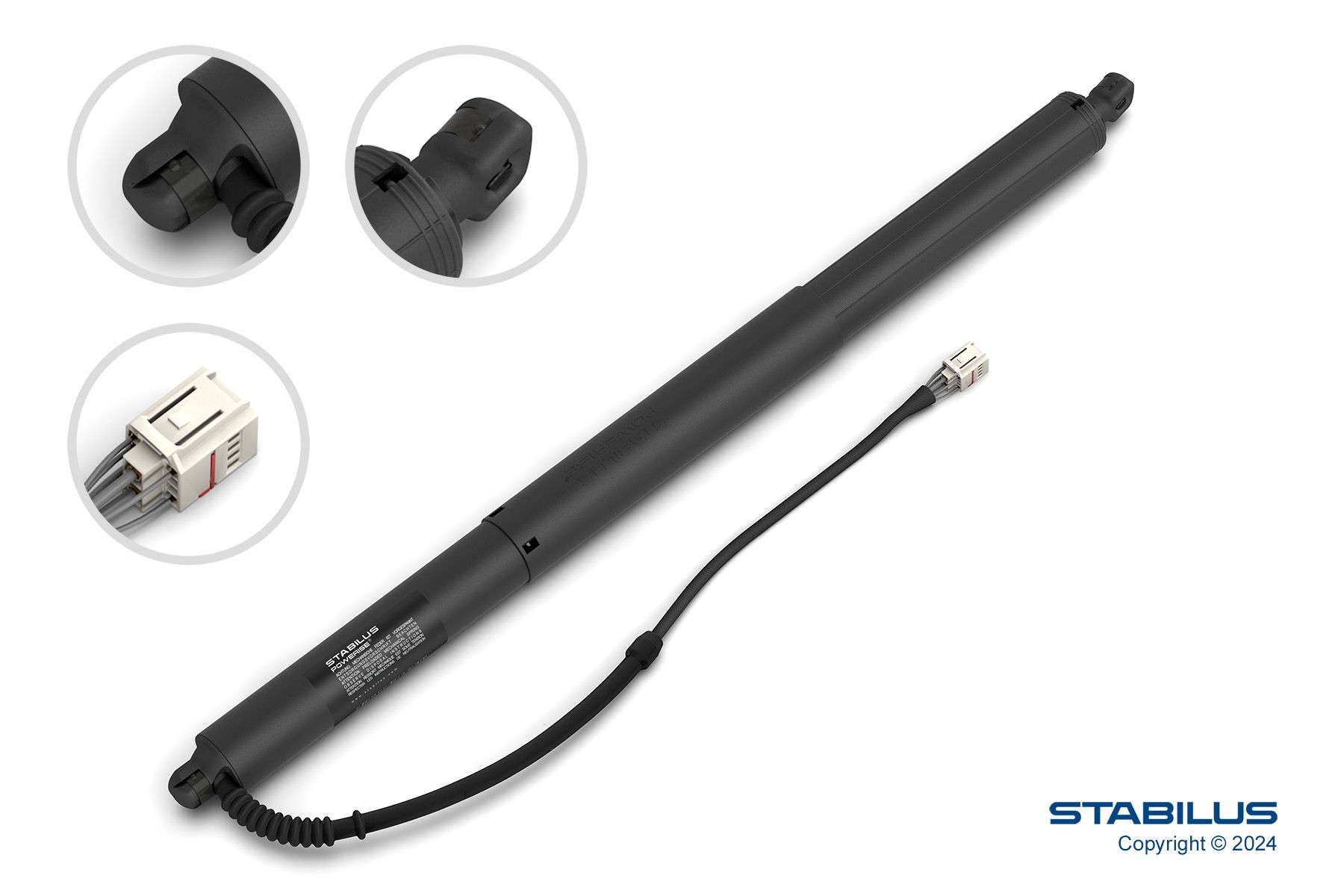 STABILUS 065041 Electrical motor, tailgate CALIFORNIA 2.0 TSI 4motion 204 PS Petrol 2024