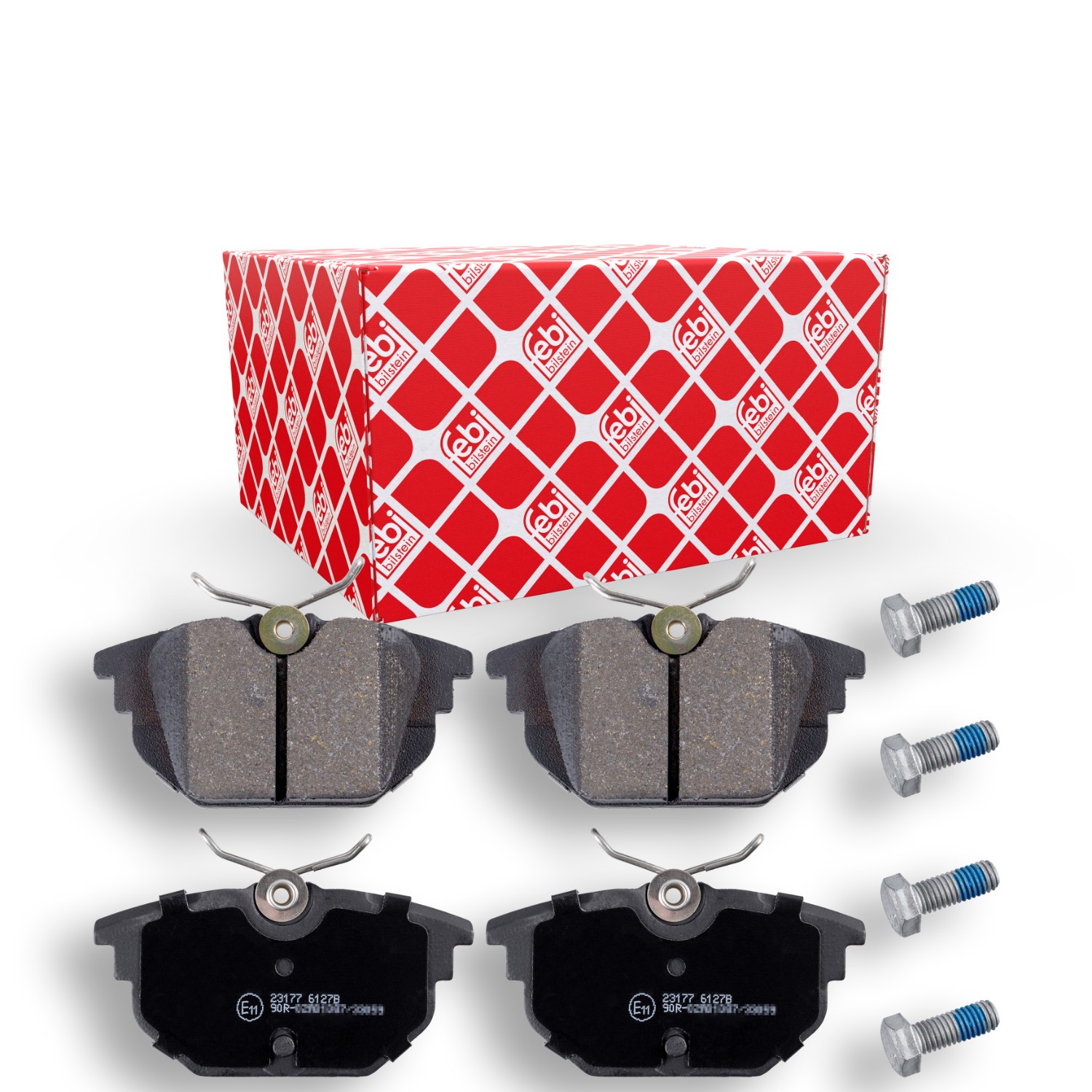 FEBI BILSTEIN Brake pad set Article number: 16172 cheaply