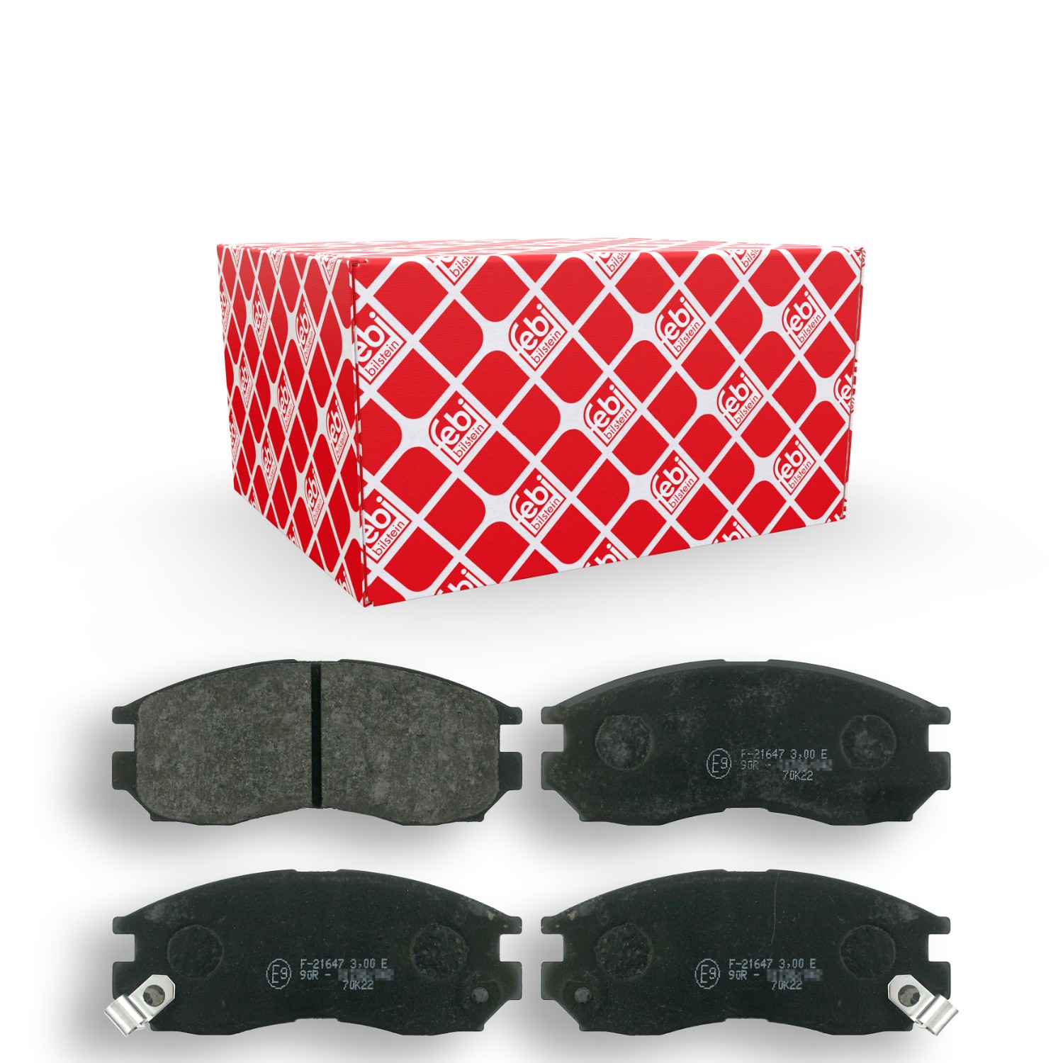 FEBI BILSTEIN Brake pad set Article number: 16327 cheaply