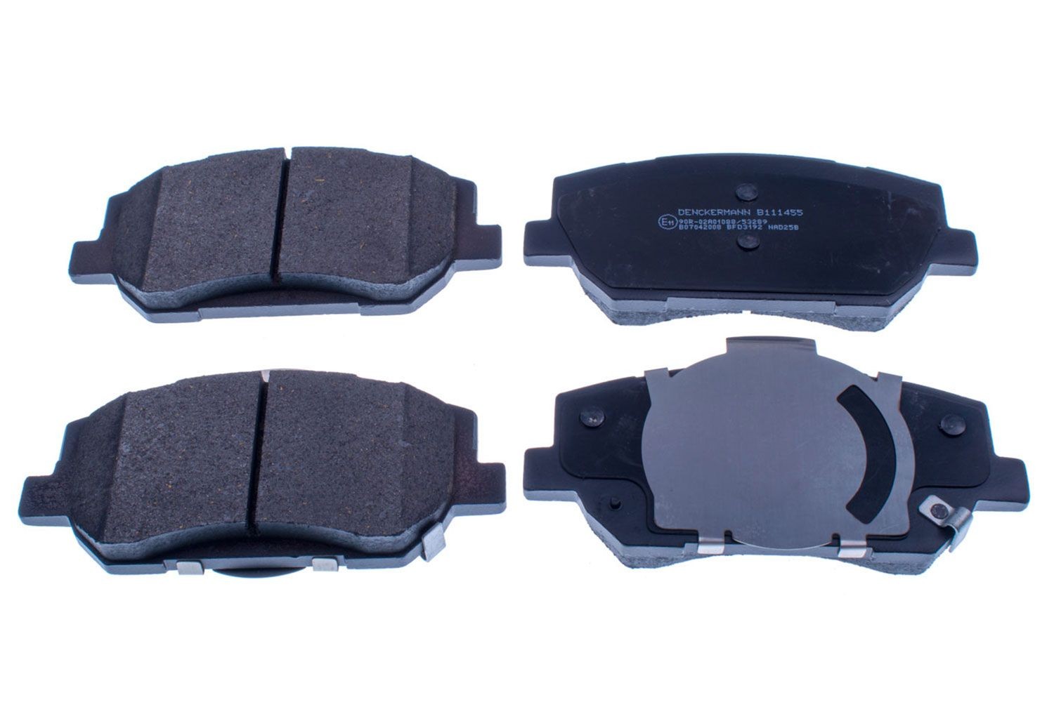 DENCKERMANN Brake pad set Article number: B111455 cheaply