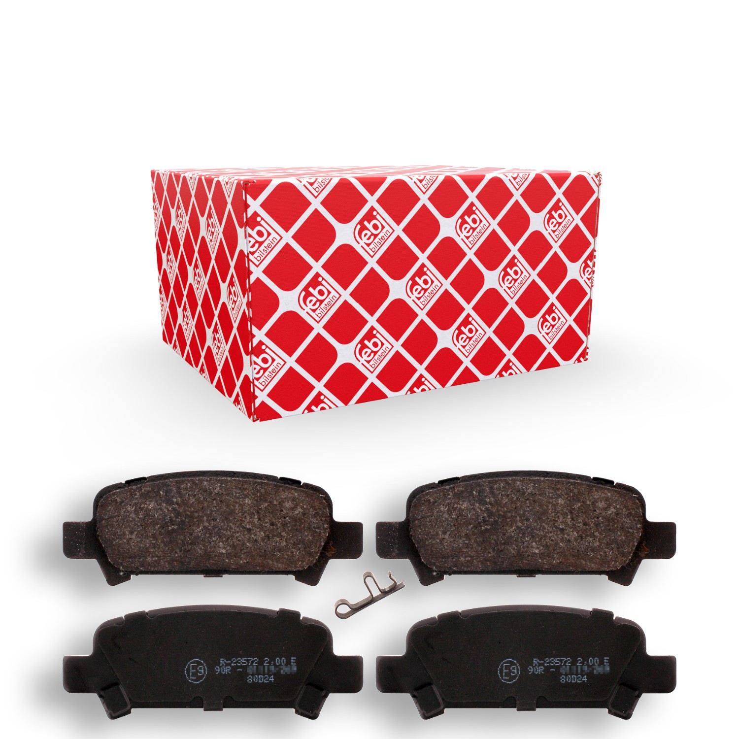 FEBI BILSTEIN Brake pad set Article number: 16659 cheaply