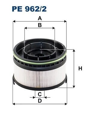 FILTRON Fuel filter Article number: PE 962/2 cheaply