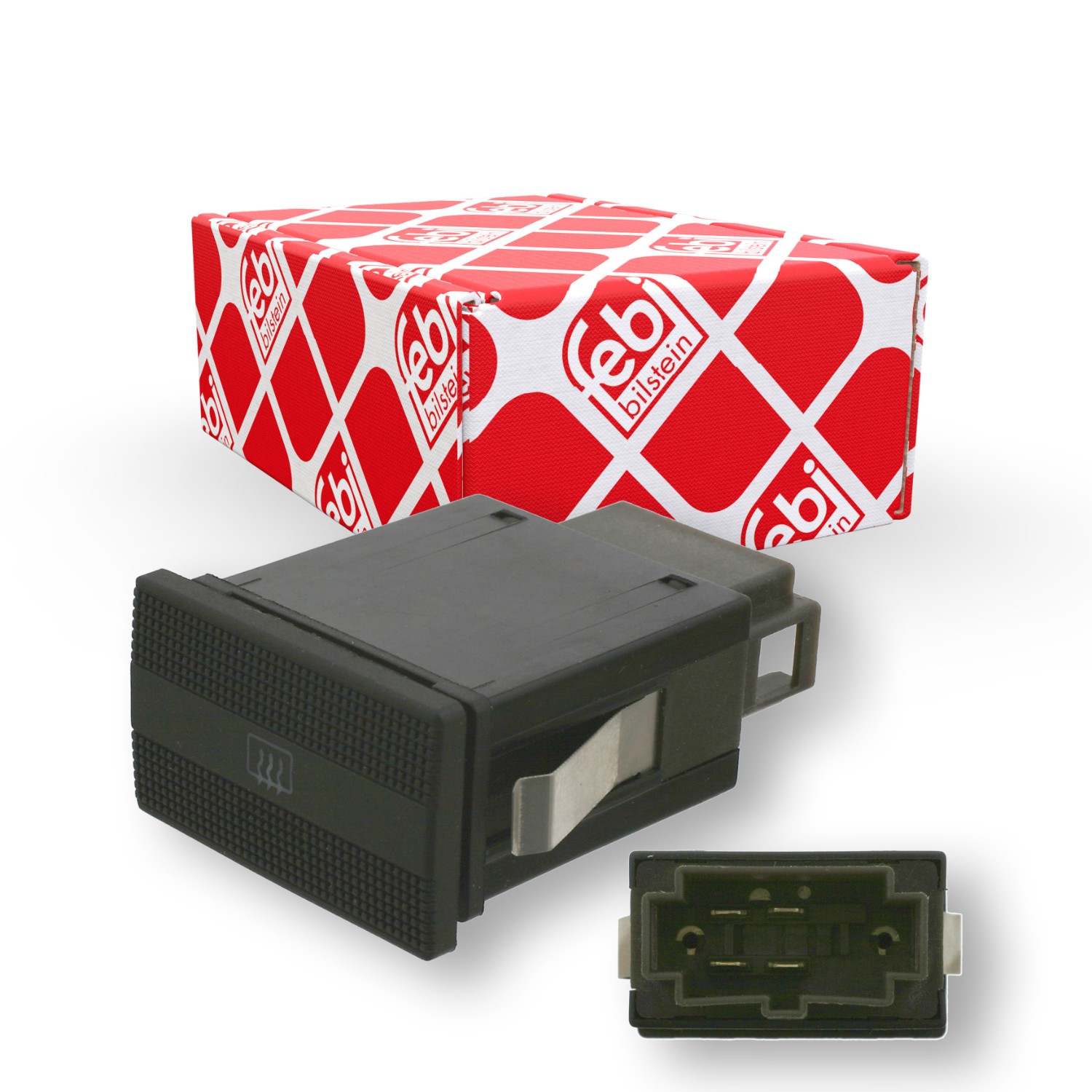 FEBI BILSTEIN Switch, rear window heating Article number: 18080 cheaply