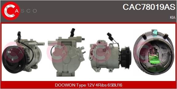 CASCO Air conditioning compressor Article number: CAC78139GS cheaply