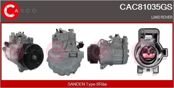 CASCO Air conditioning compressor Article number: CAC86011AS cheaply