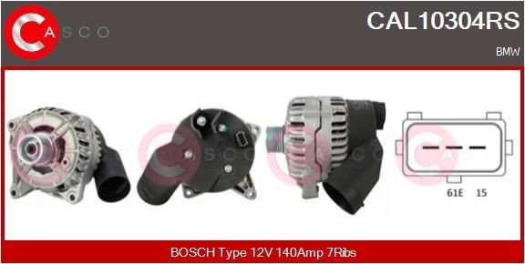 CASCO CRG61002AS EGR-jahuti DUCATO 2.3 JTD 110 HP Diisel