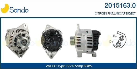 SANDO Air conditioning compressor Article number: SAC78262.1 cheaply