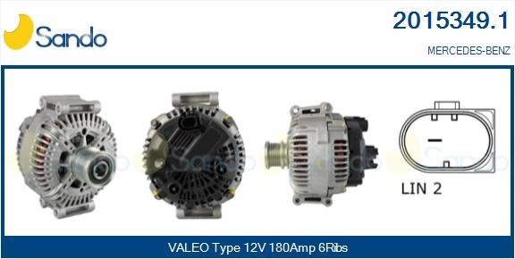 SANDO Air conditioning compressor Article number: SAC86077.0 cheaply