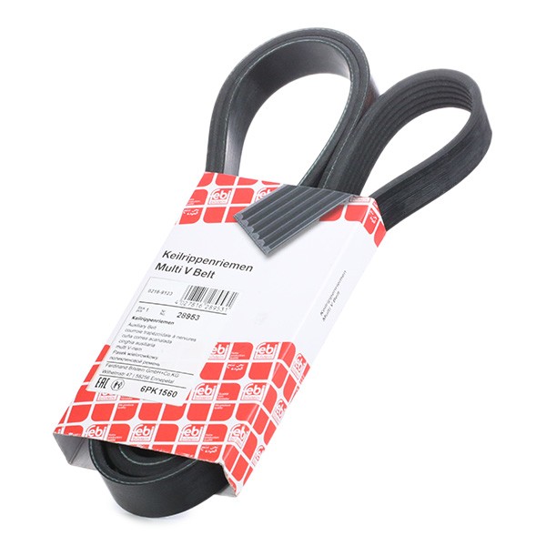 FEBI BILSTEIN Serpentine belt Article number: 28953 cheaply