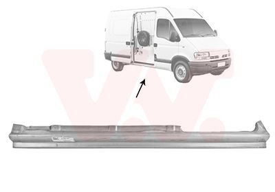 VAN WEZEL Sidewall Article number: 3794110 cheaply