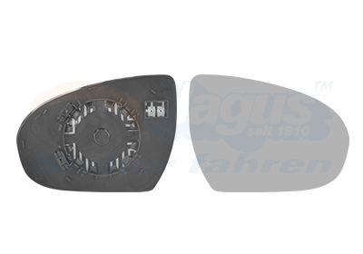 VAN WEZEL Mirror Glass, outside mirror Article number: 8264838 cheaply