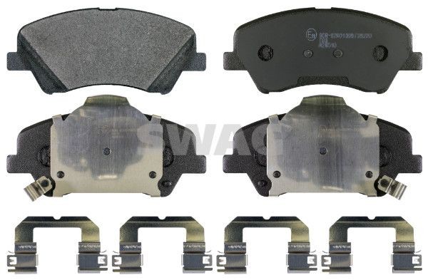 SWAG Brake pad set Article number: 33 10 6501 cheaply