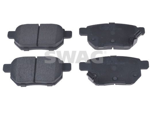 SWAG Brake pad set Article number: 33 10 6573 cheaply