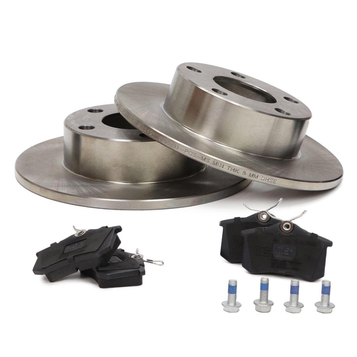 MASTER-SPORT Brake discs and pads set Article number: 201002580 cheaply