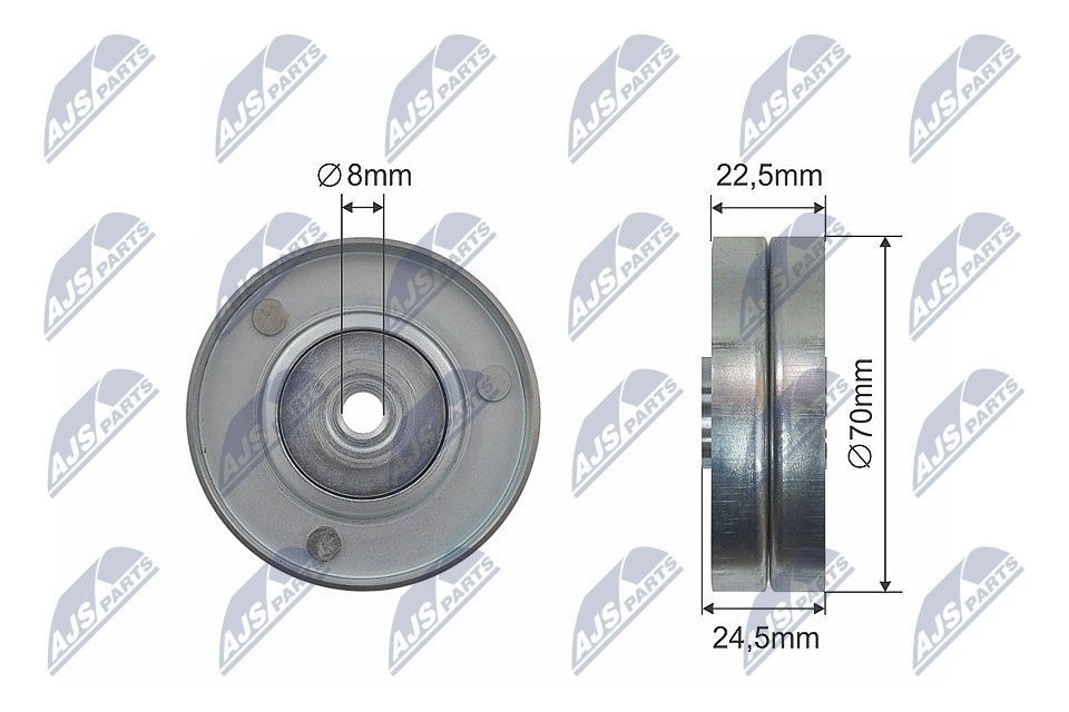 NTY Deflection / Guide Pulley, v-belt Article number: RNK-BM-039 cheaply