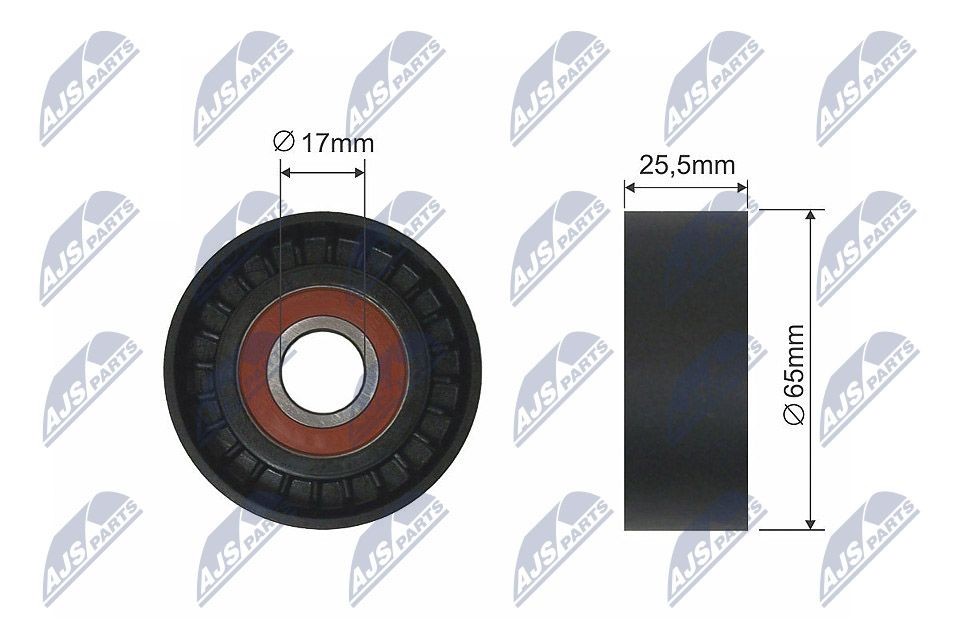 NTY Tensioner Pulley, V-belt Article number: RNK-CT-044 cheaply