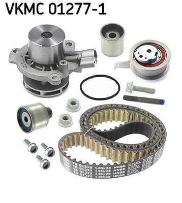 SKF Water pump and timing belt kit Article number: VKMC 01277-1 cheaply
