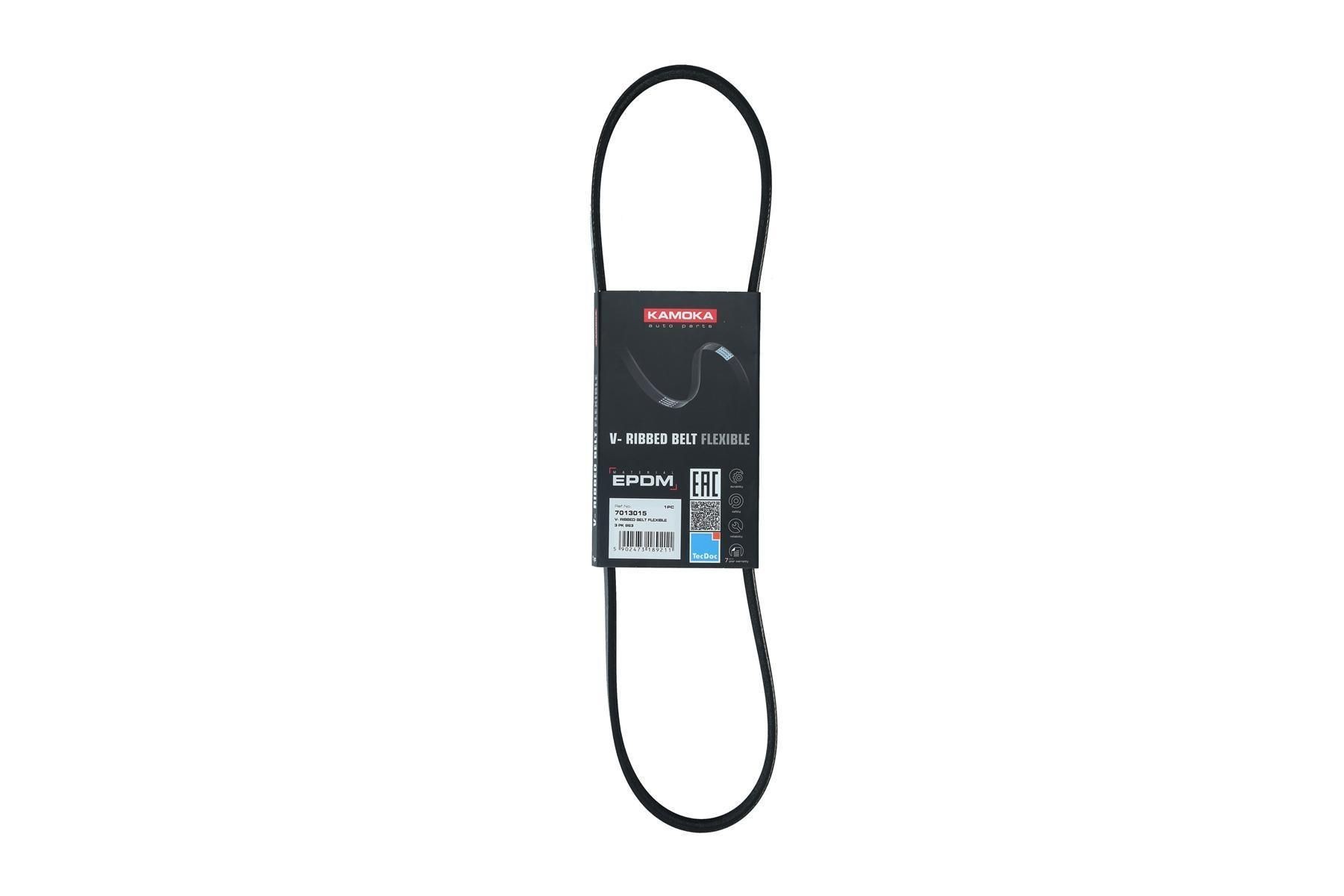 KAMOKA Serpentine belt Article number: 7013015 cheaply