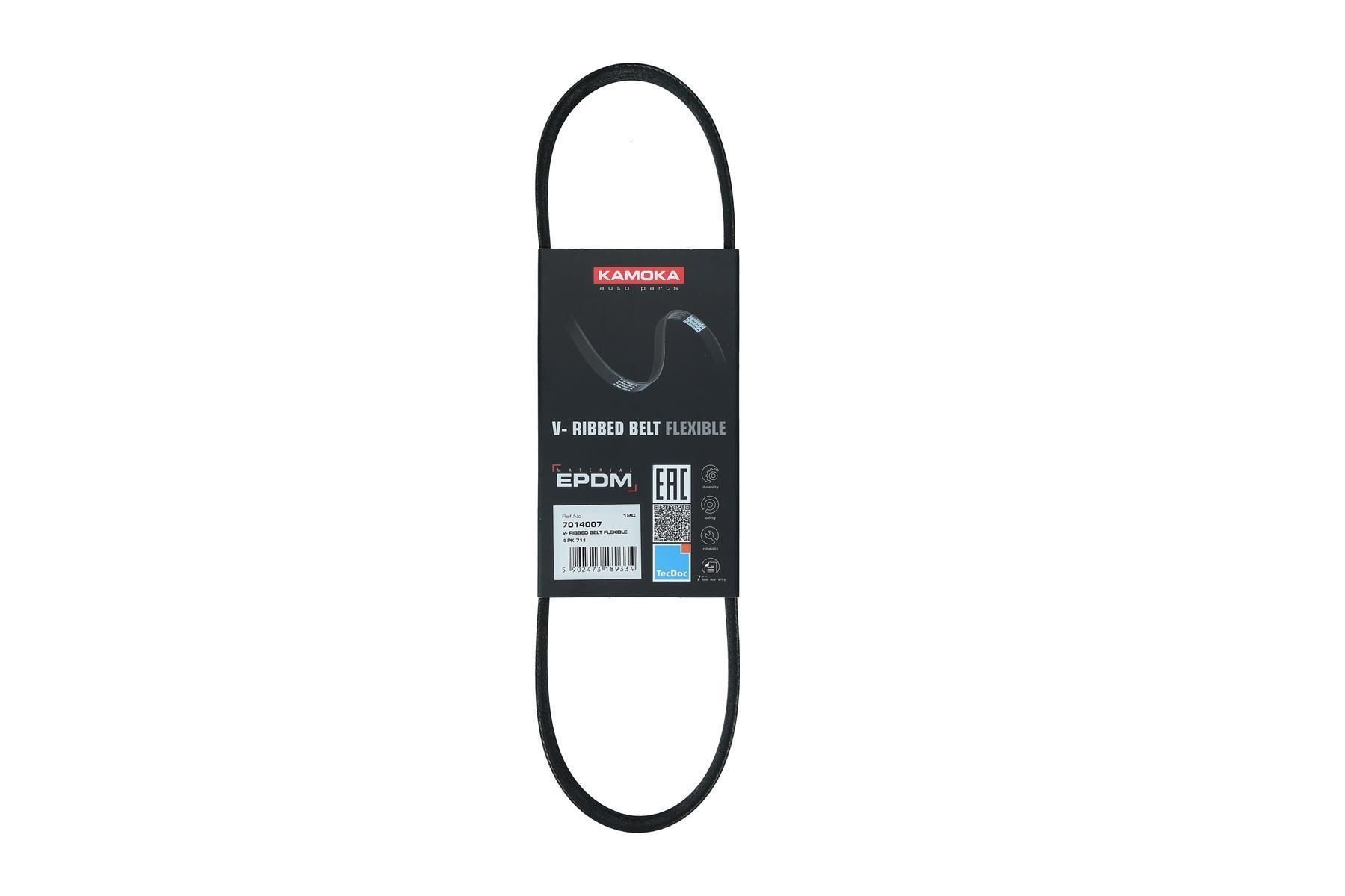 KAMOKA Serpentine belt Article number: 7014007 cheaply