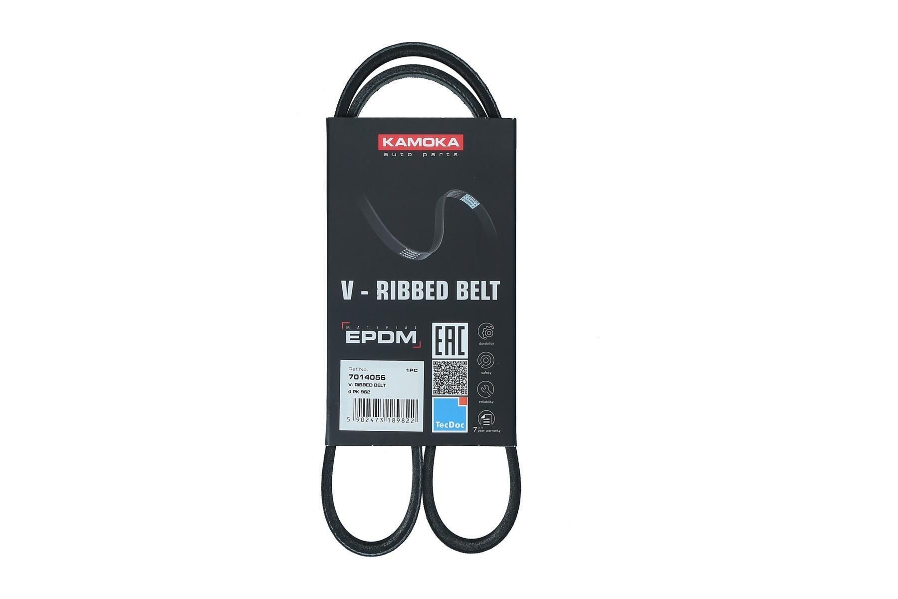 KAMOKA Serpentine belt Article number: 7014015 cheaply