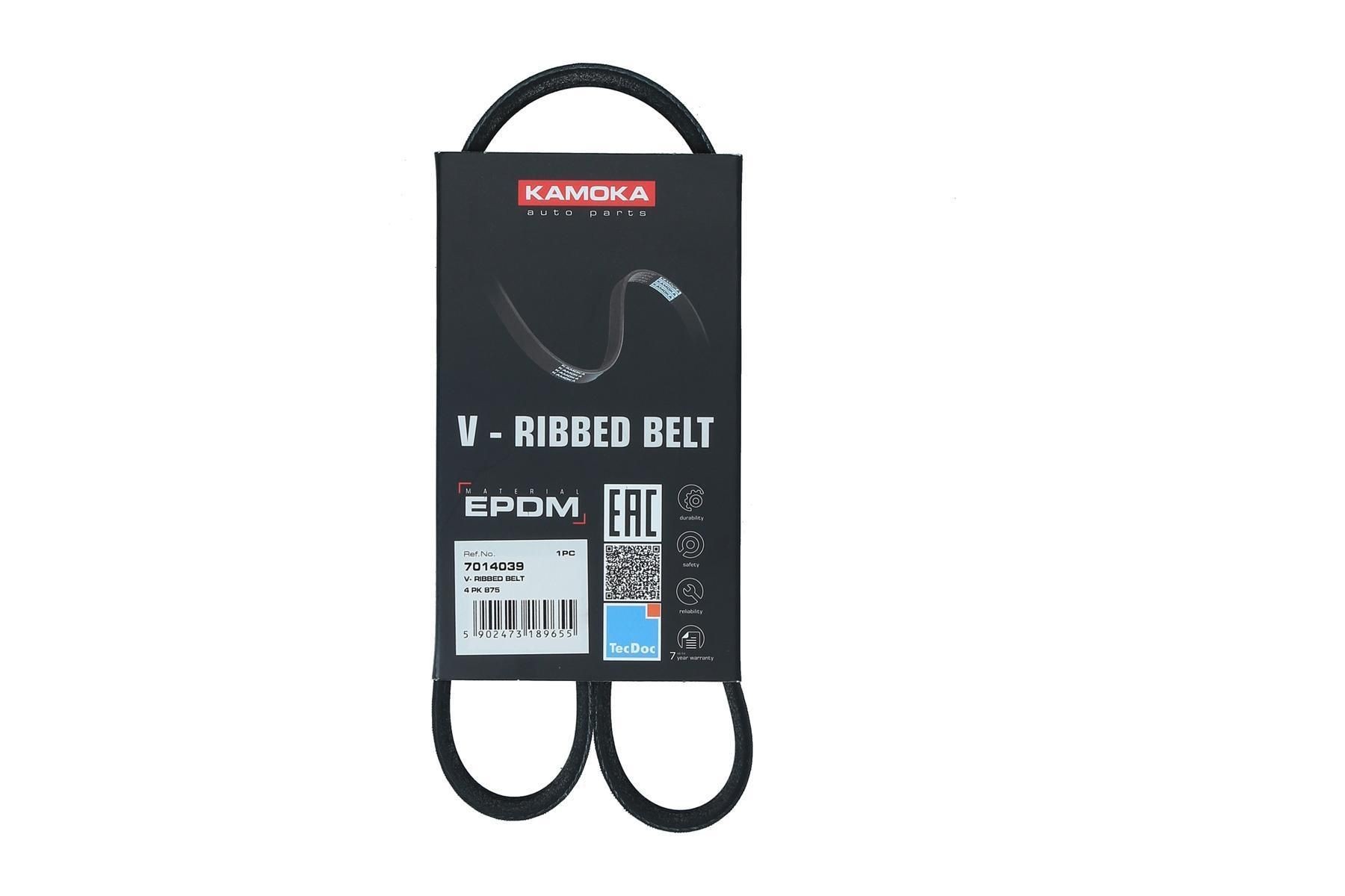 KAMOKA Serpentine belt Article number: 7014039 cheaply