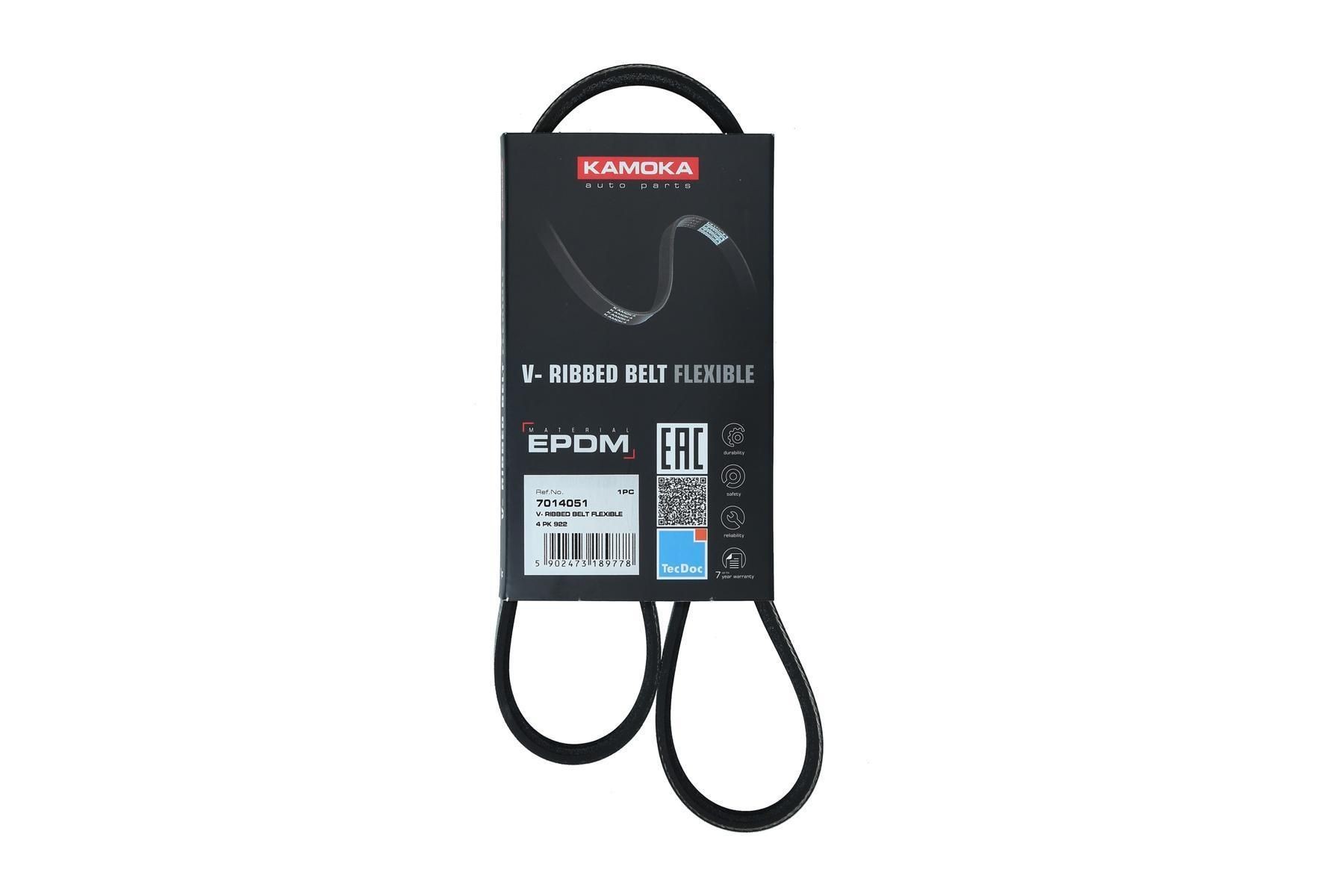 KAMOKA Serpentine belt Article number: 7014051 cheaply