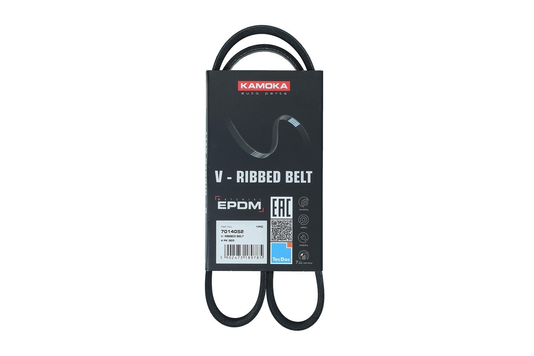 KAMOKA Serpentine belt Article number: 7014052 cheaply