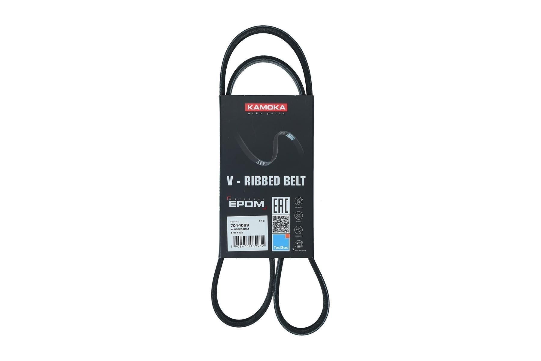 KAMOKA Serpentine belt Article number: 7014069 cheaply
