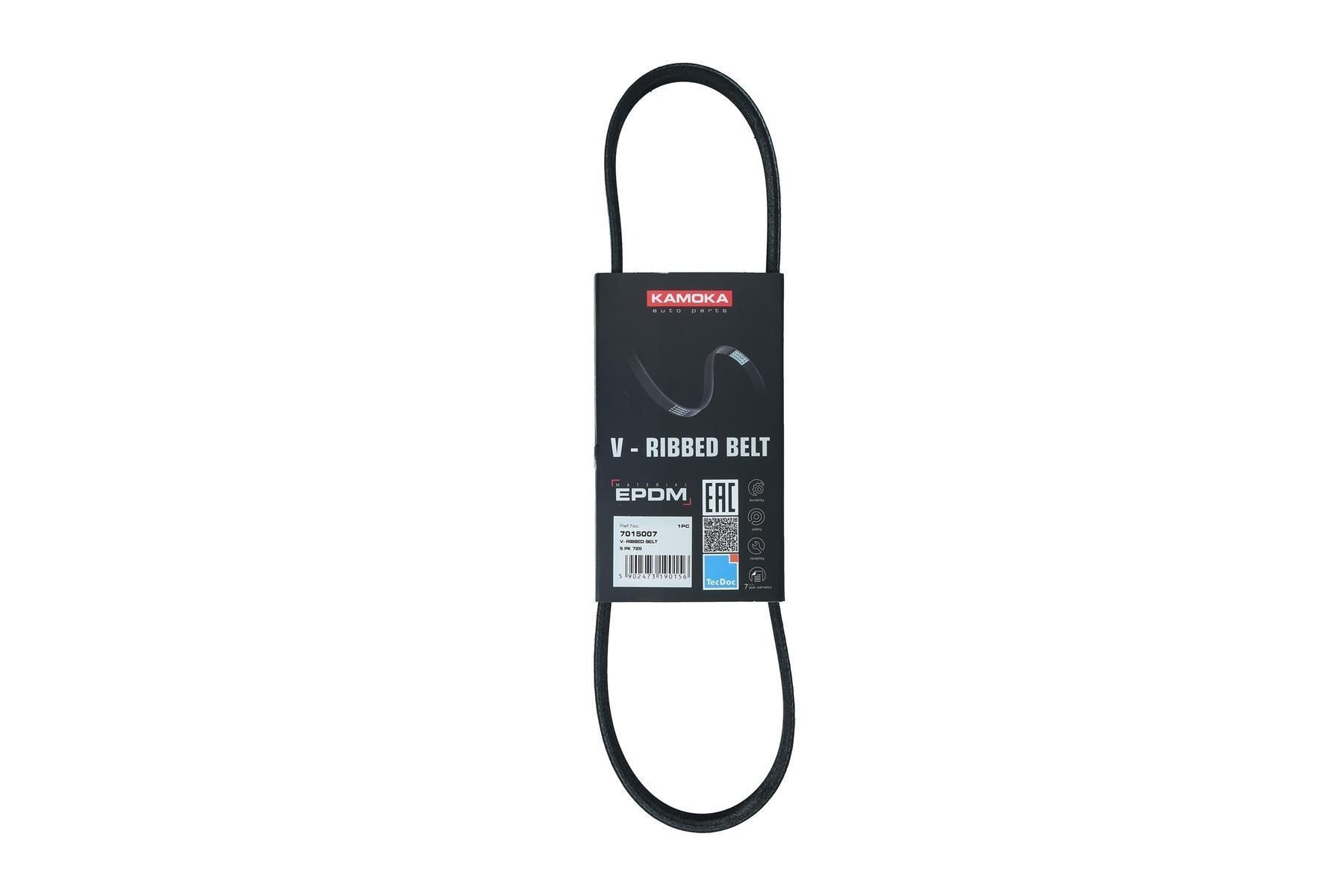 KAMOKA Serpentine belt Article number: 7015007 cheaply