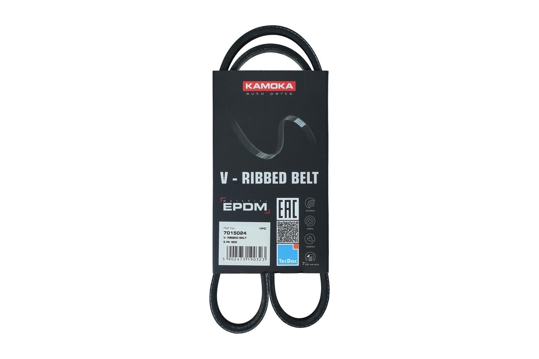 KAMOKA Serpentine belt Article number: 7015024 cheaply