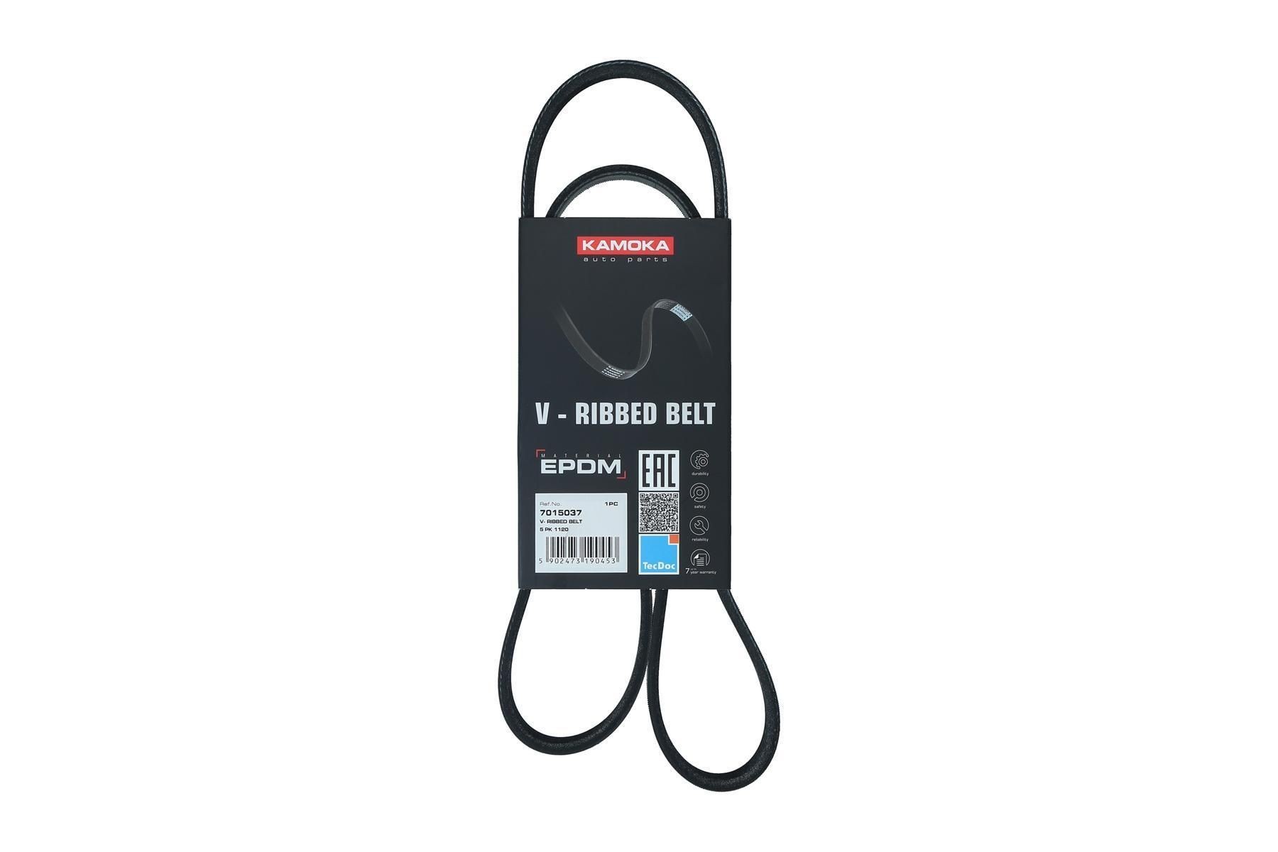 KAMOKA Serpentine belt Article number: 7015037 cheaply