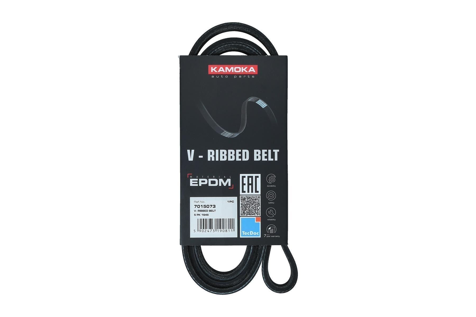 KAMOKA Serpentine belt Article number: 7015073 cheaply