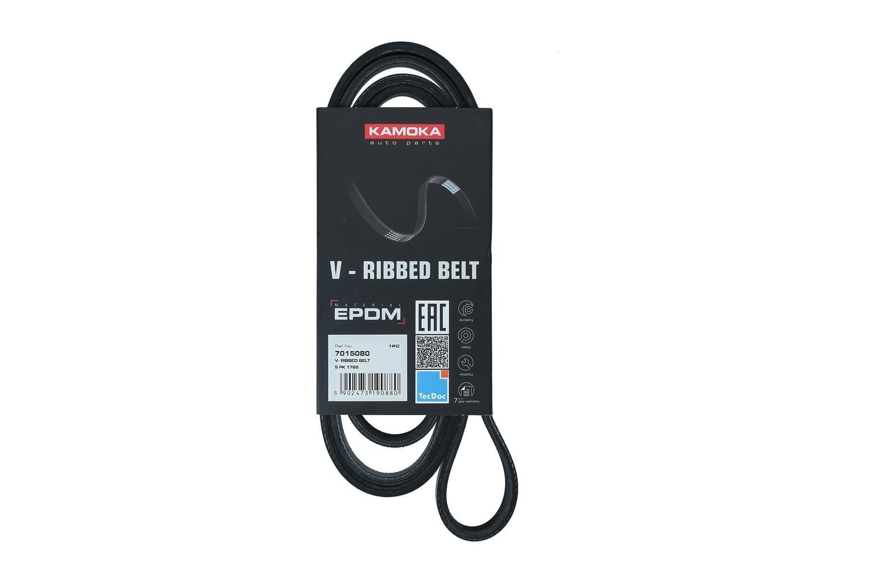 KAMOKA Serpentine belt Article number: 7015080 cheaply