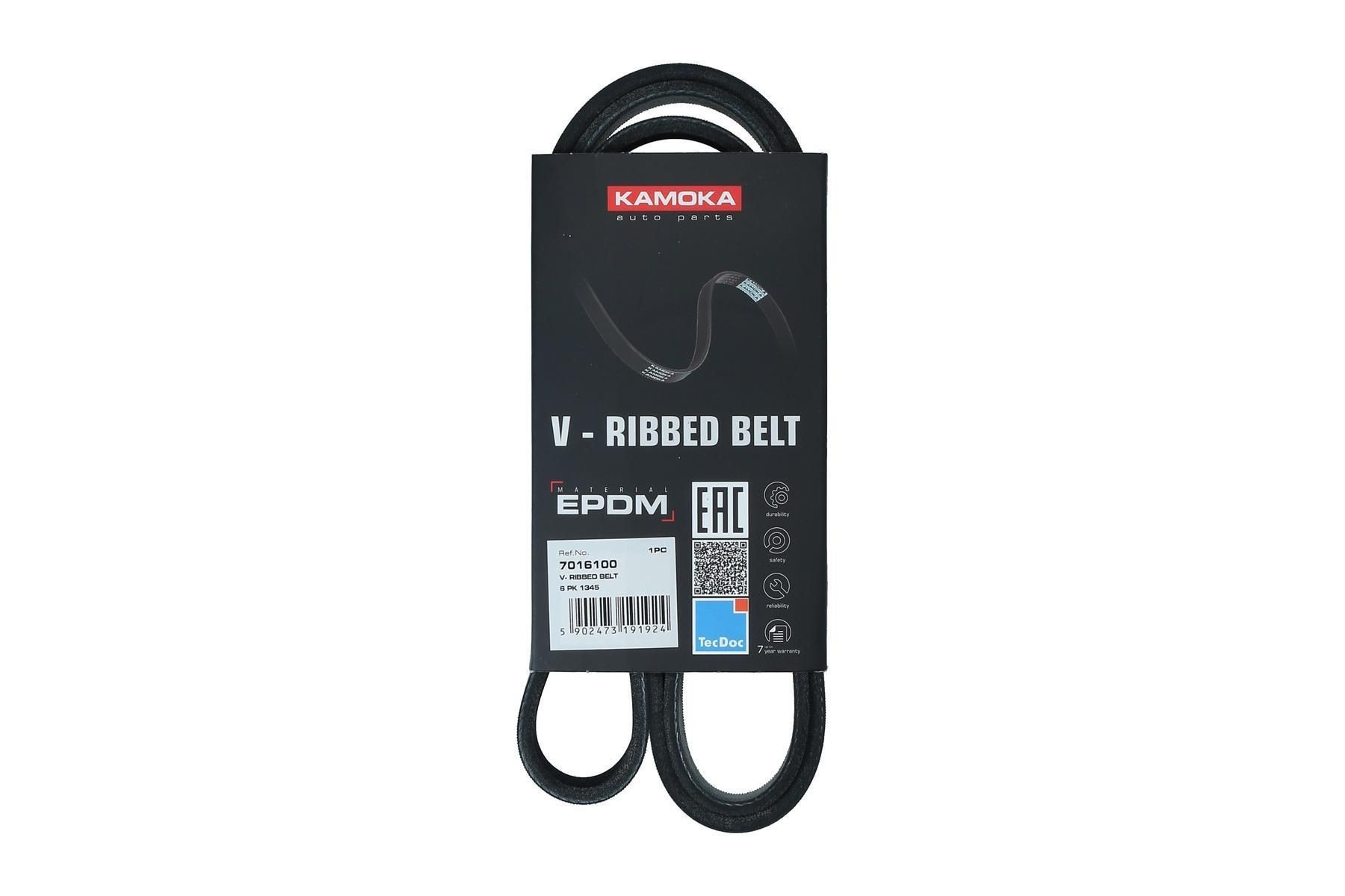 KAMOKA Serpentine belt Article number: 7016100 cheaply