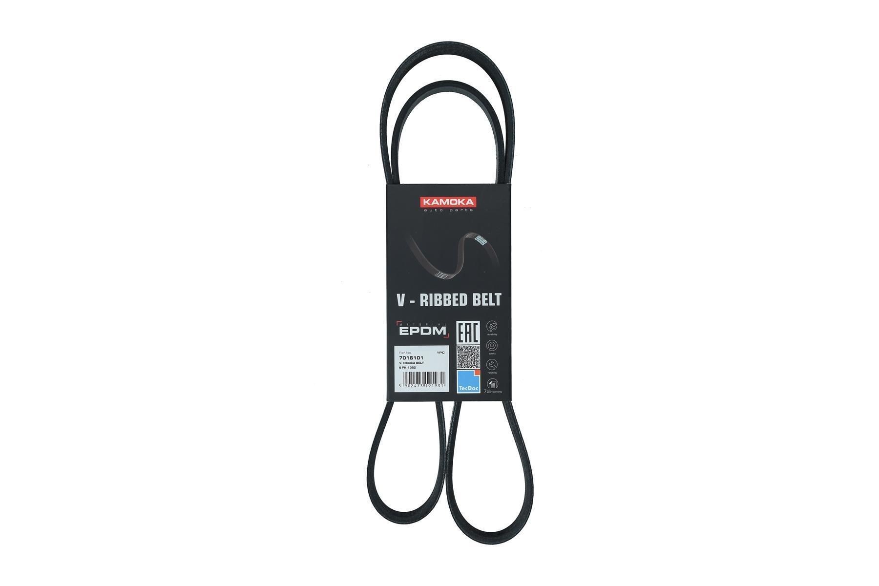 KAMOKA Serpentine belt Article number: 7016101 cheaply