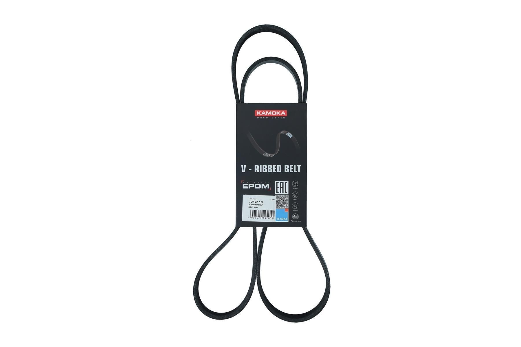 KAMOKA Serpentine belt Article number: 7016113 cheaply